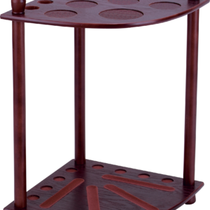 Standard 8 Cue Corner Floor Rack - Wine Standard 8 Cue Corner Floor Rack - Wine